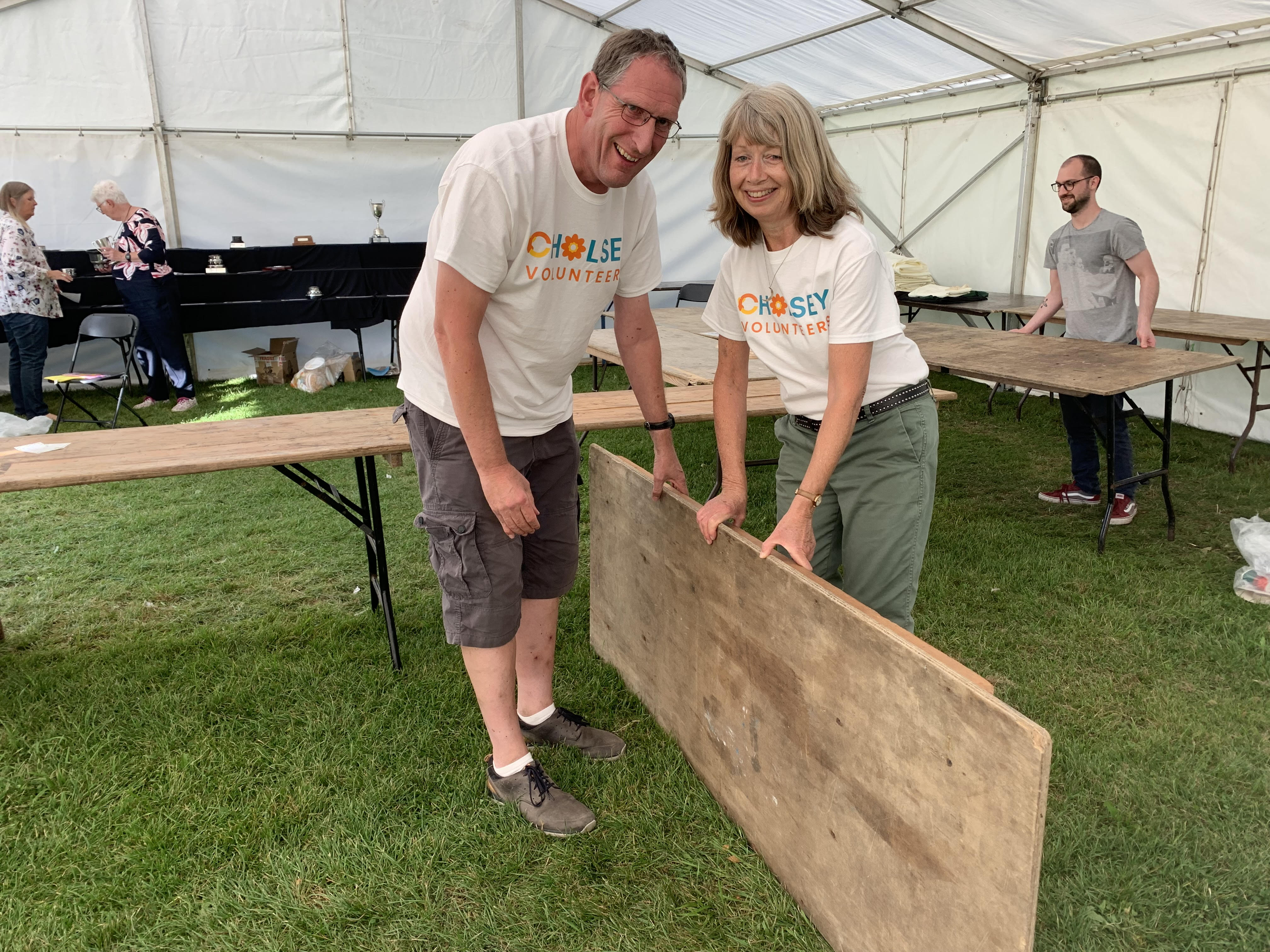 Cholsey show helpers